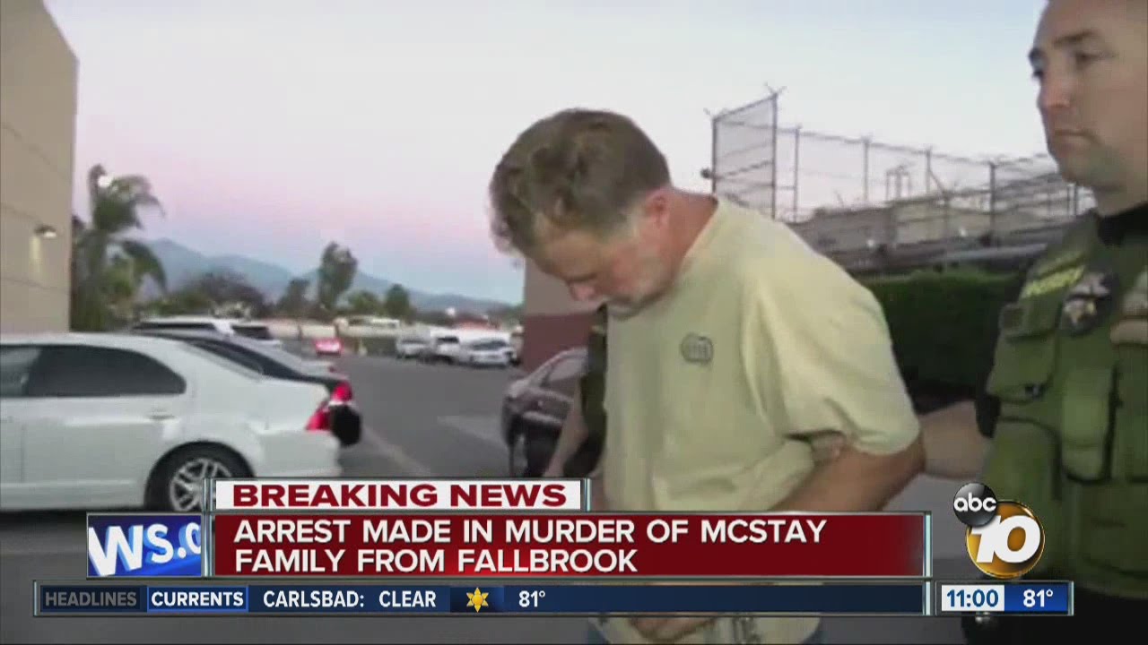 Man arrested in McStay killings