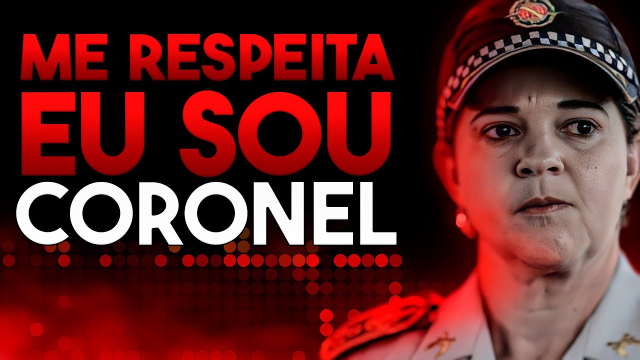 FOI BANCAR O FOLGADO E NEM IMAGINAVA QUE A ABORDADA ERA UMA CORONEL! (Coronel Sheyla Soares)