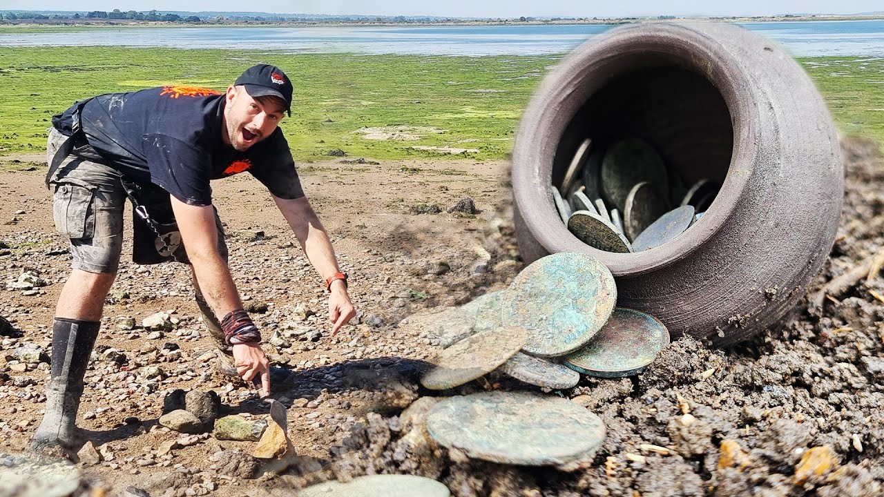 We all DREAM of finding one of these! Mudlarking for treasure...