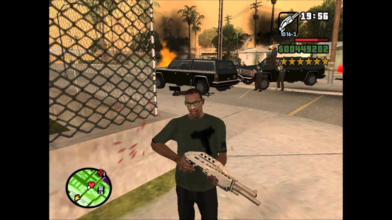 gta sa police escape