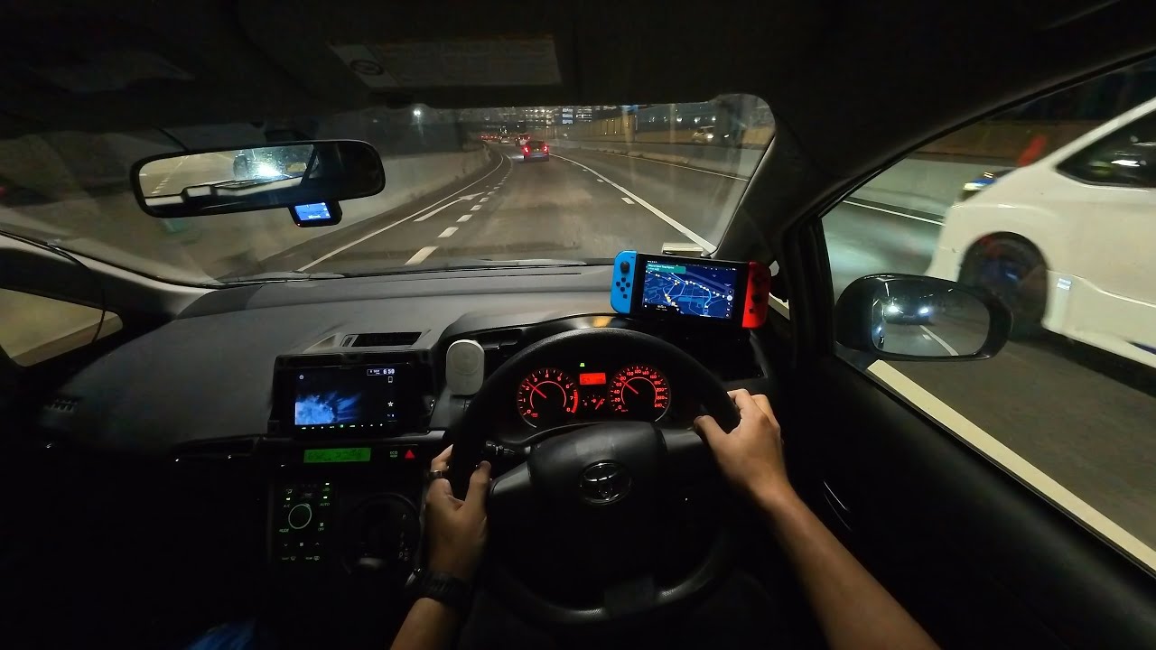 [ASMR 4K POV] HK Monday Night Drive | Toyota Wish 1.8 CVT