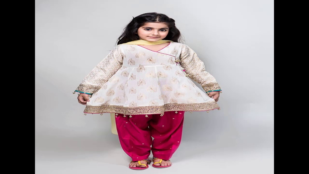 Latest Maria B Party Wear Dress For Kids Collection | Fashion World