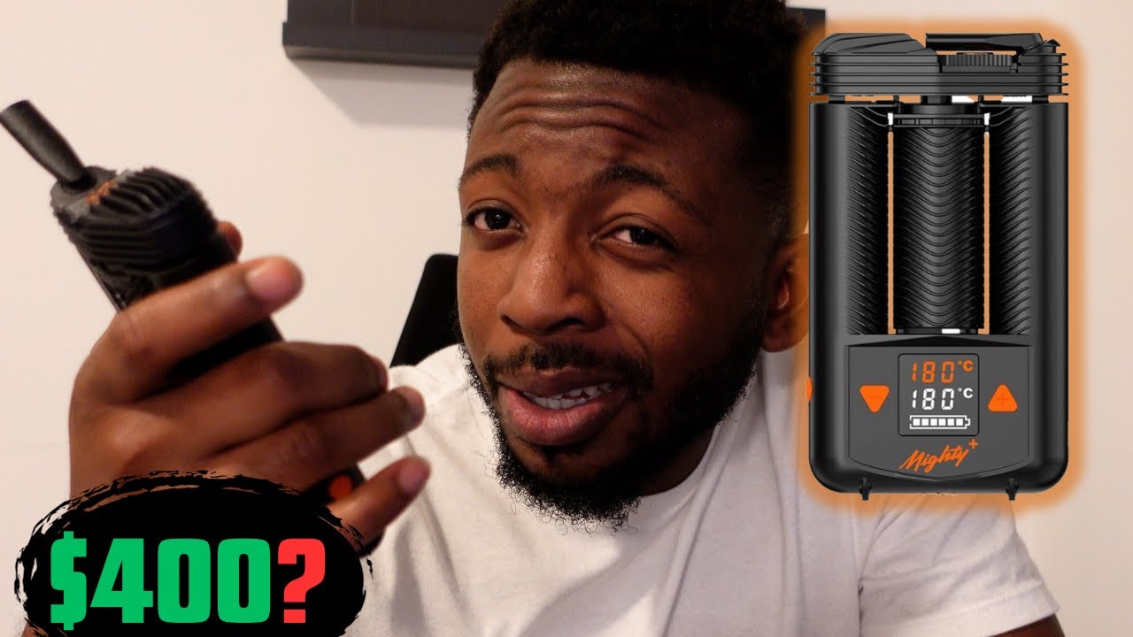 $400 for a Vape? Mighty Plus Vaporizer Review + smoke session