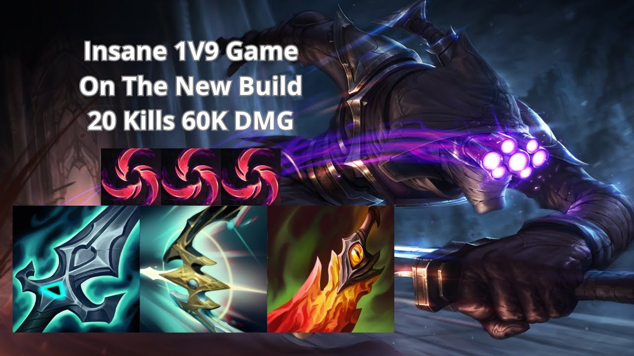 INSANE 1V9 GAME ON THE NEW BUILD 20 KILLS 60K DMG
