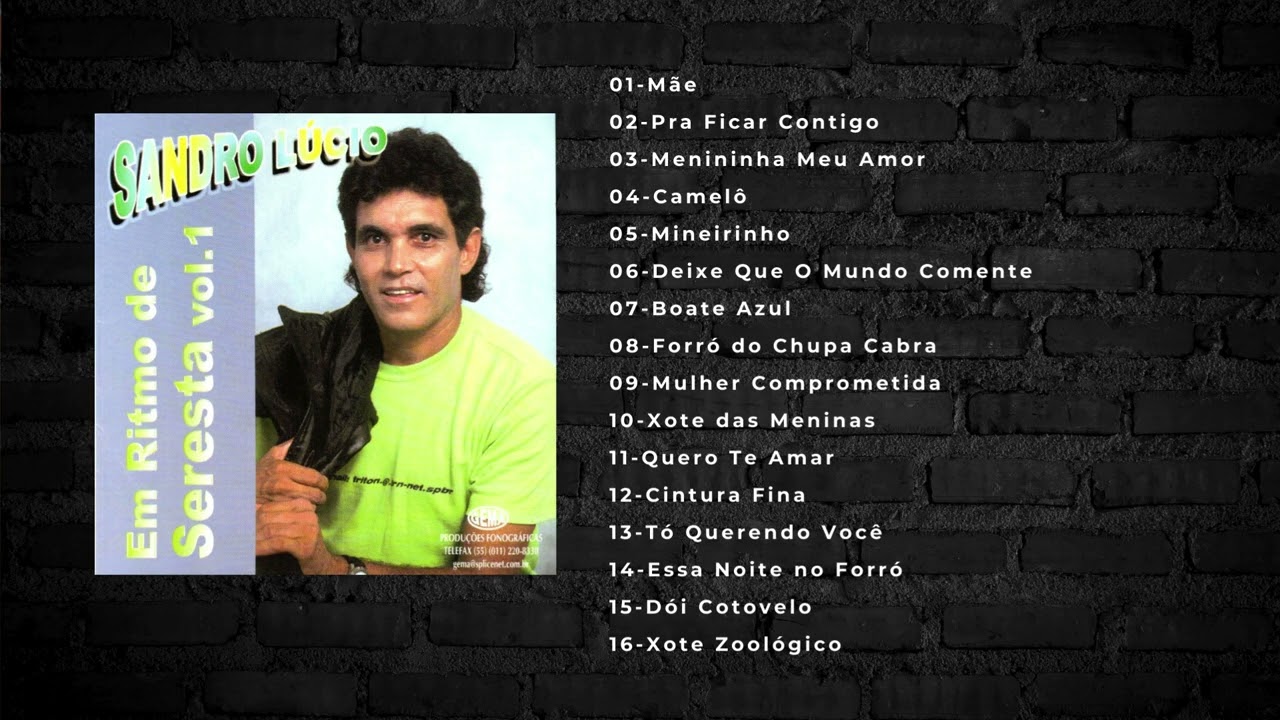Sandro Lúcio - Em Ritmo de Seresta Vol.1