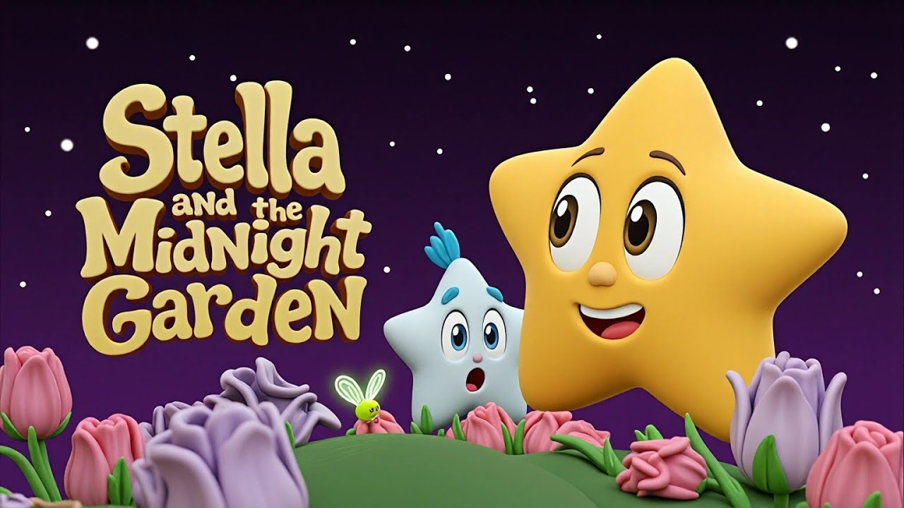 Stella and the Midnight Garden 🌟 Bedtime Story for Kids | Starlight Adventures
