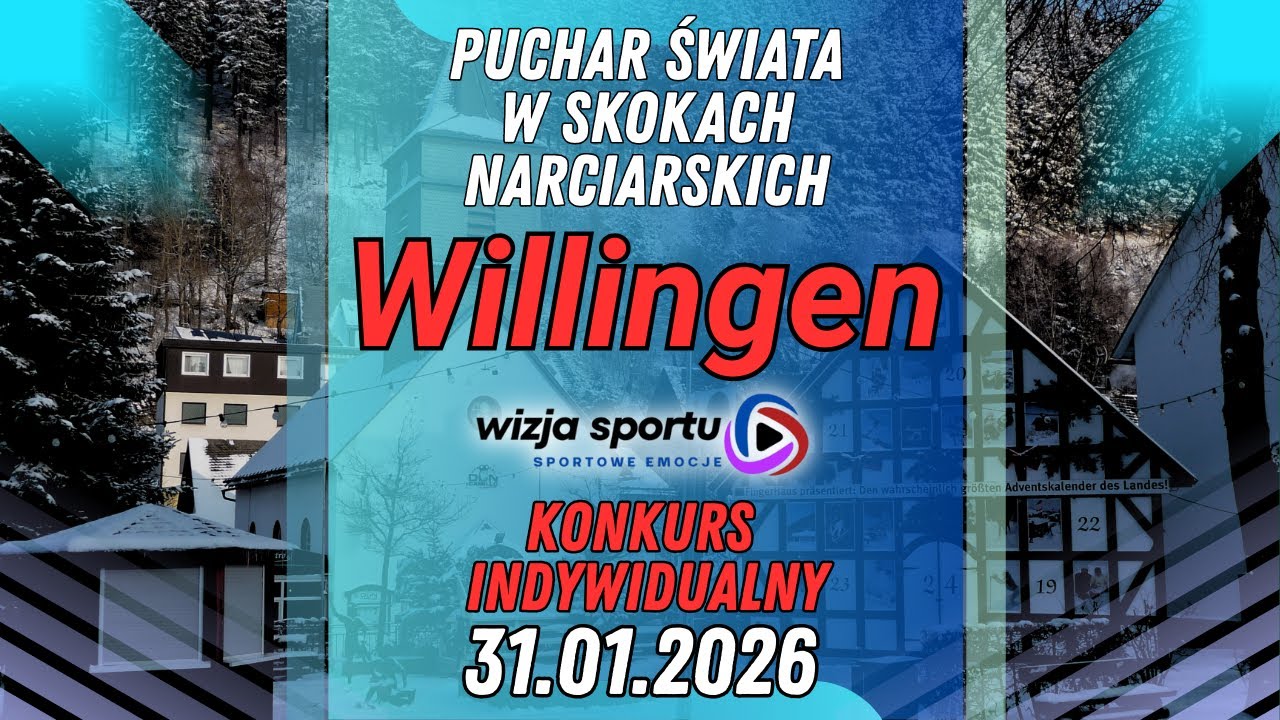 PUCHAR ŚWIATA W SKOKACH NARCIARSKICH: WILLINGEN - KONKURS INDYWIDUALNY || RELACJA NA ŻYWO