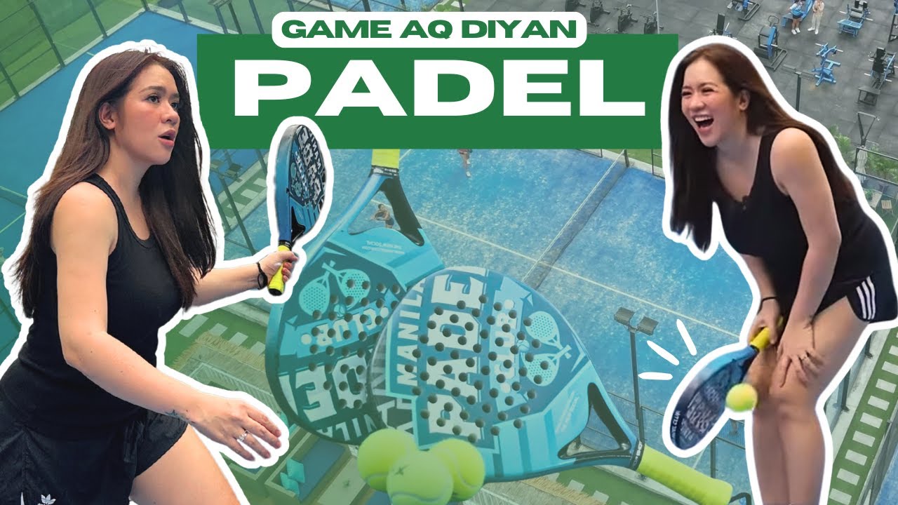 I TRIED PADEL! | Love Angeline Quinto