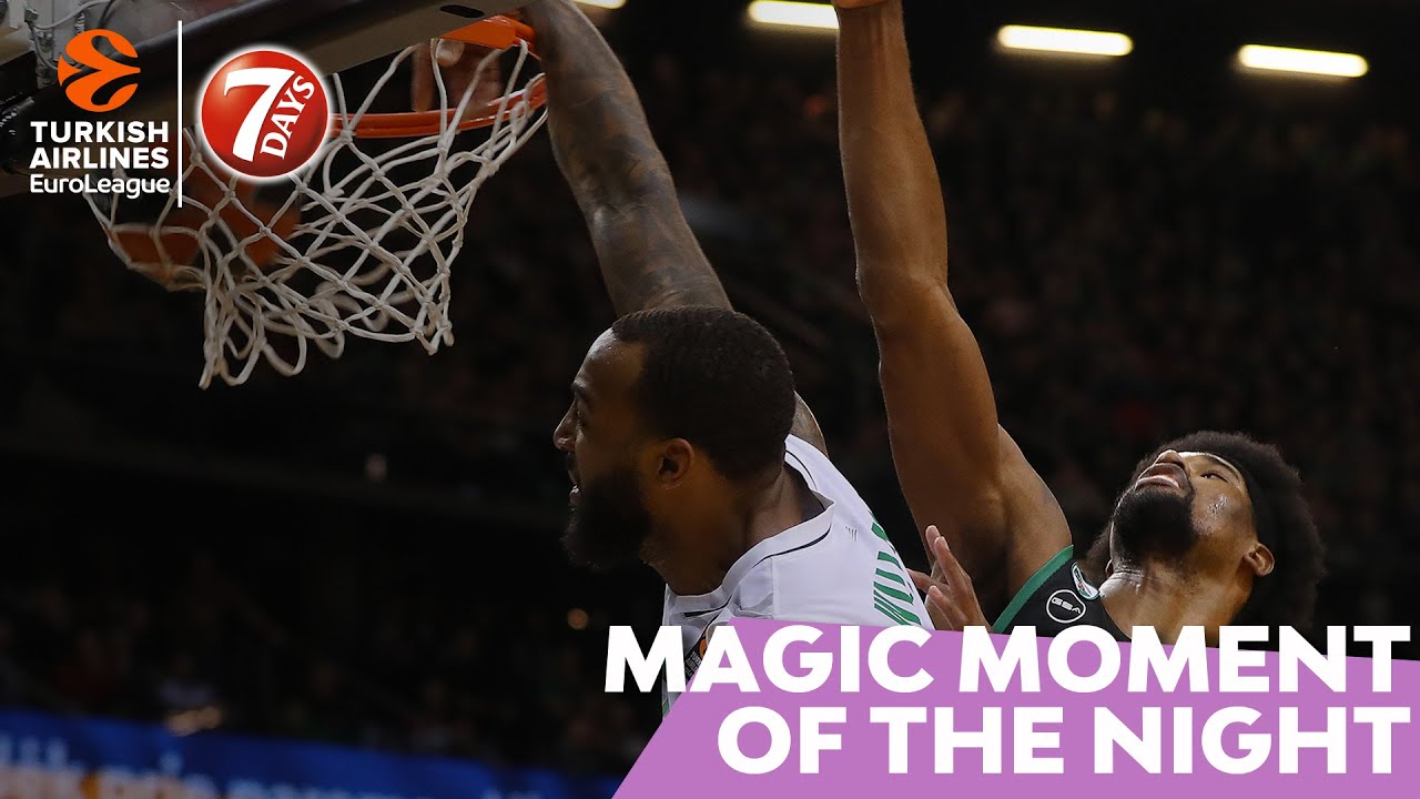 7DAYS Magic Moment of the Night: Papagiannis blocks, Williams dunks!