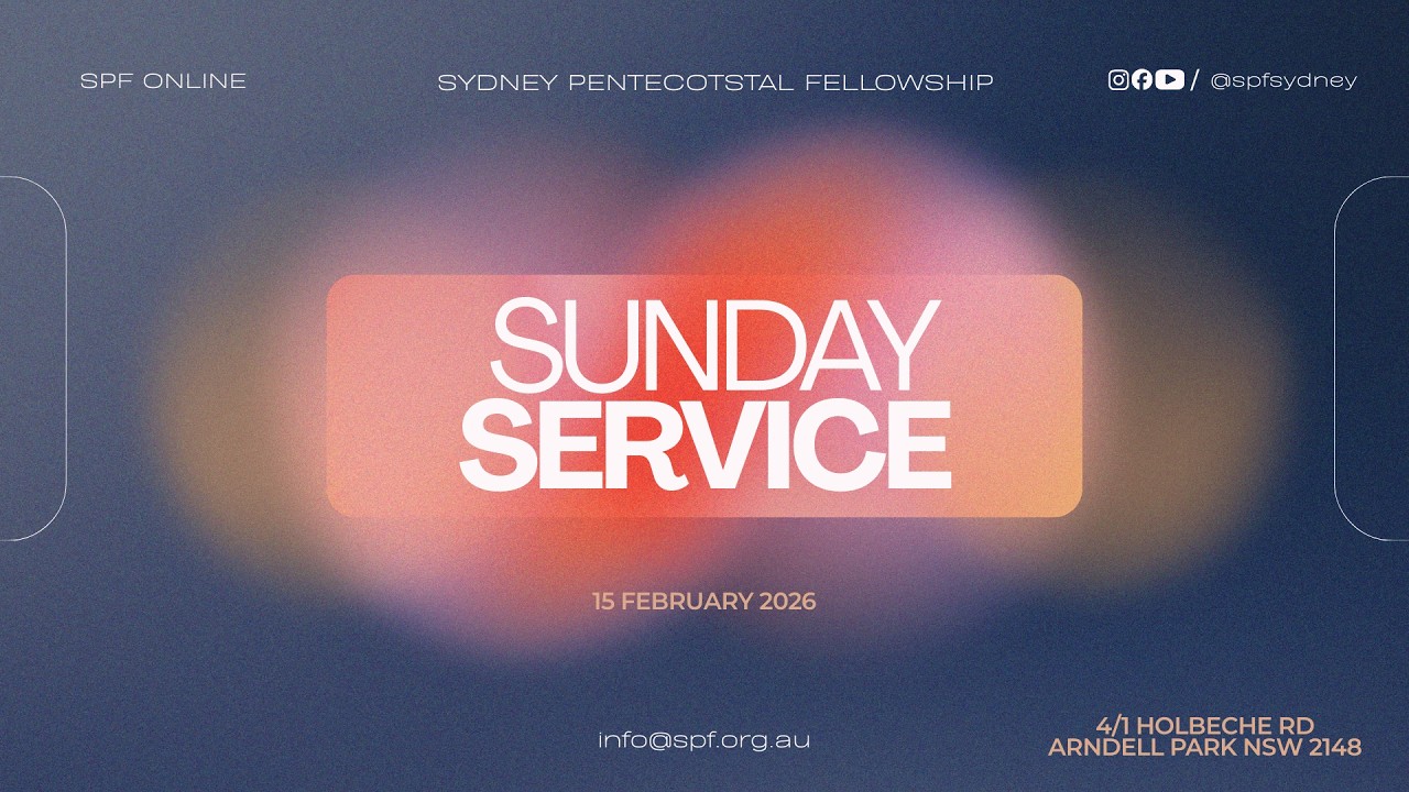 SPF Sunday Worship | 15 February 2026 | Pr. Thomas Abraham