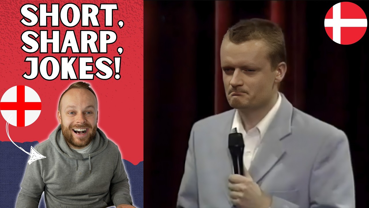 Englishman Reacts to... Danish Stand-up - Frank Hvam 2002