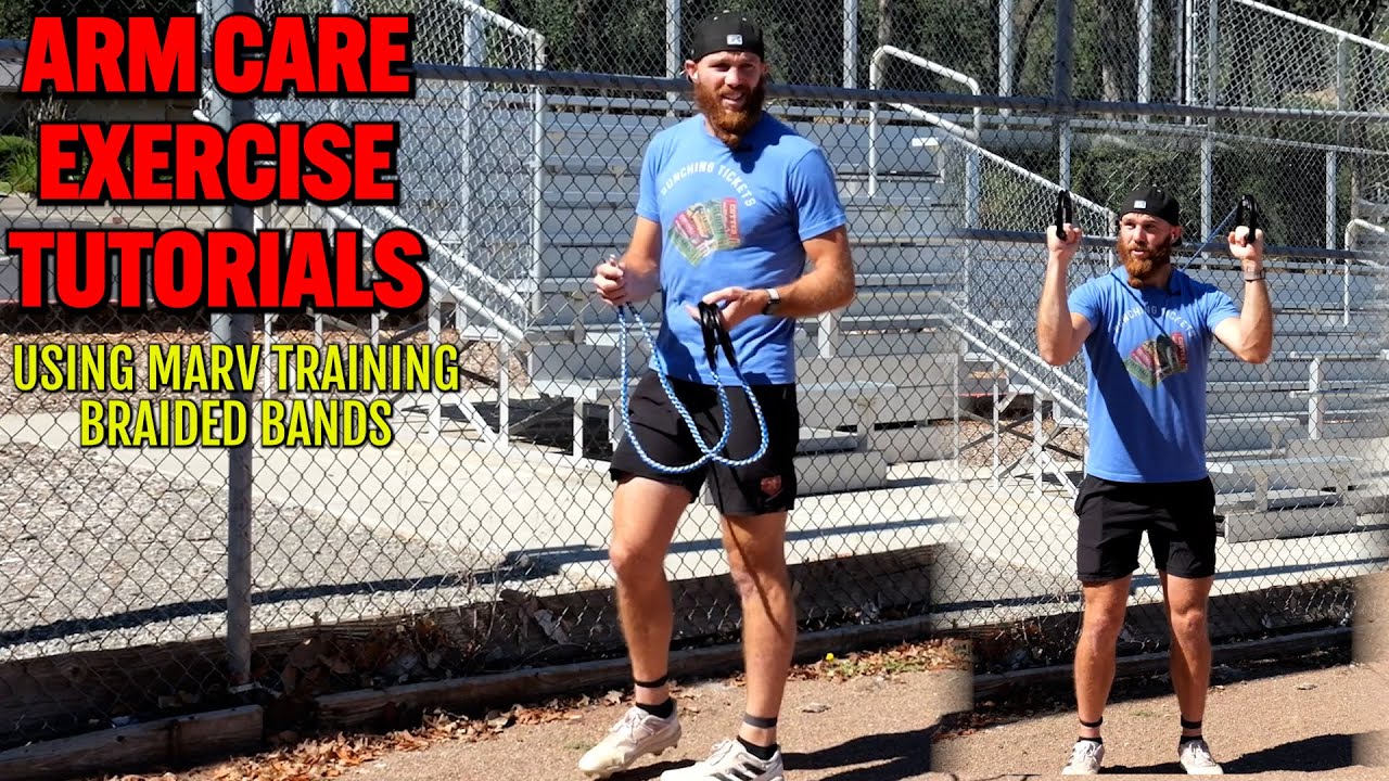 Arm Care Exercise Tutorials w/ Marv Training Braided Bands