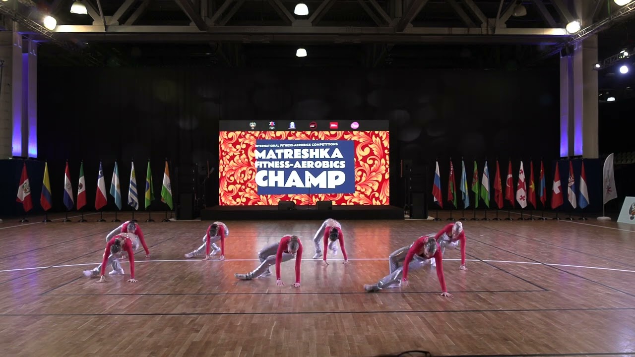ДРАЙВ MATRESHKA FITNESS-AEROBICS CHAMP Аэробика. Мужчины, женщины  Полуфинал