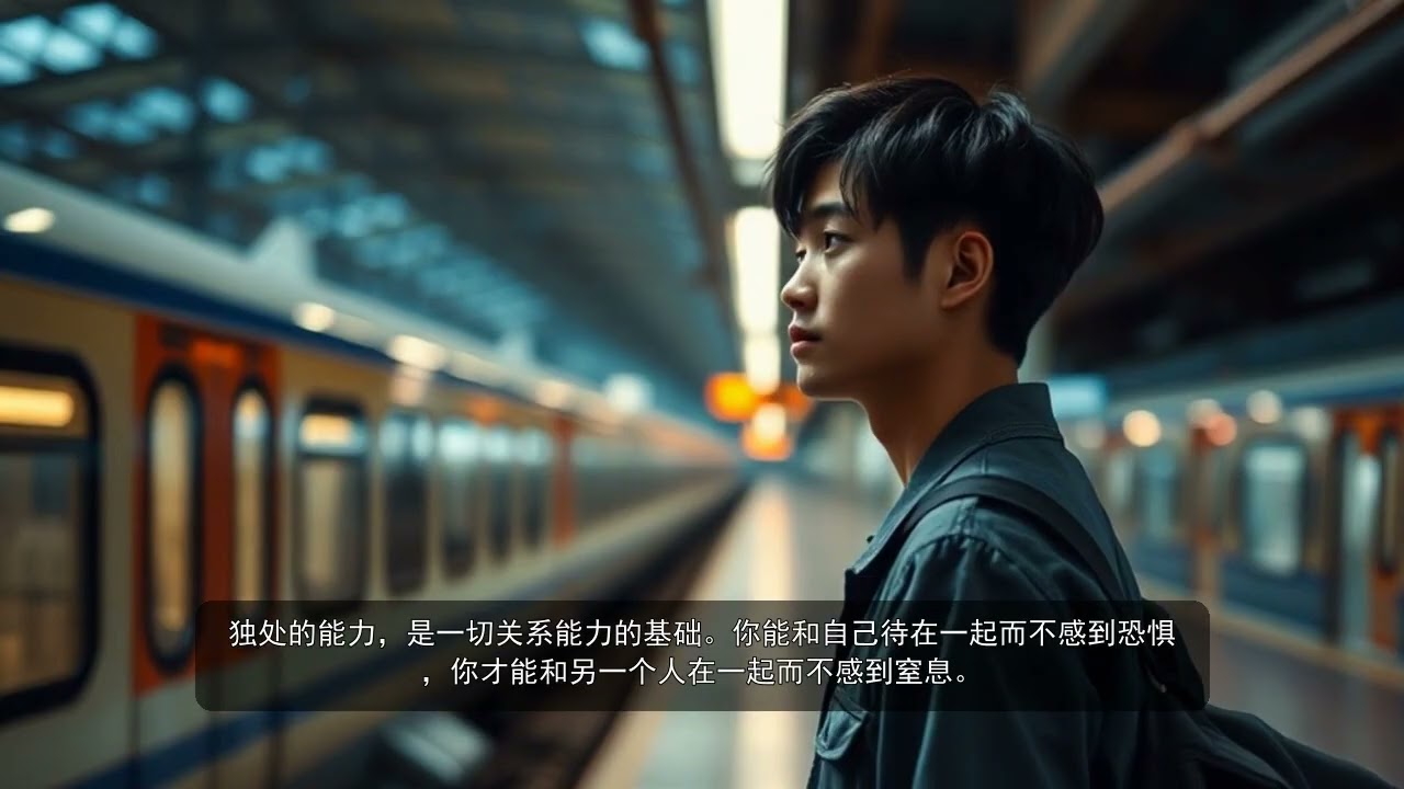 爱是两个独立灵魂的深度共鸣