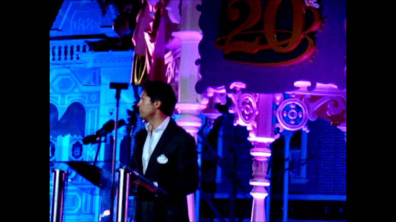 Inauguration du spectacle Disney Dreams® ! 31 mars 2012 Disneyland Paris