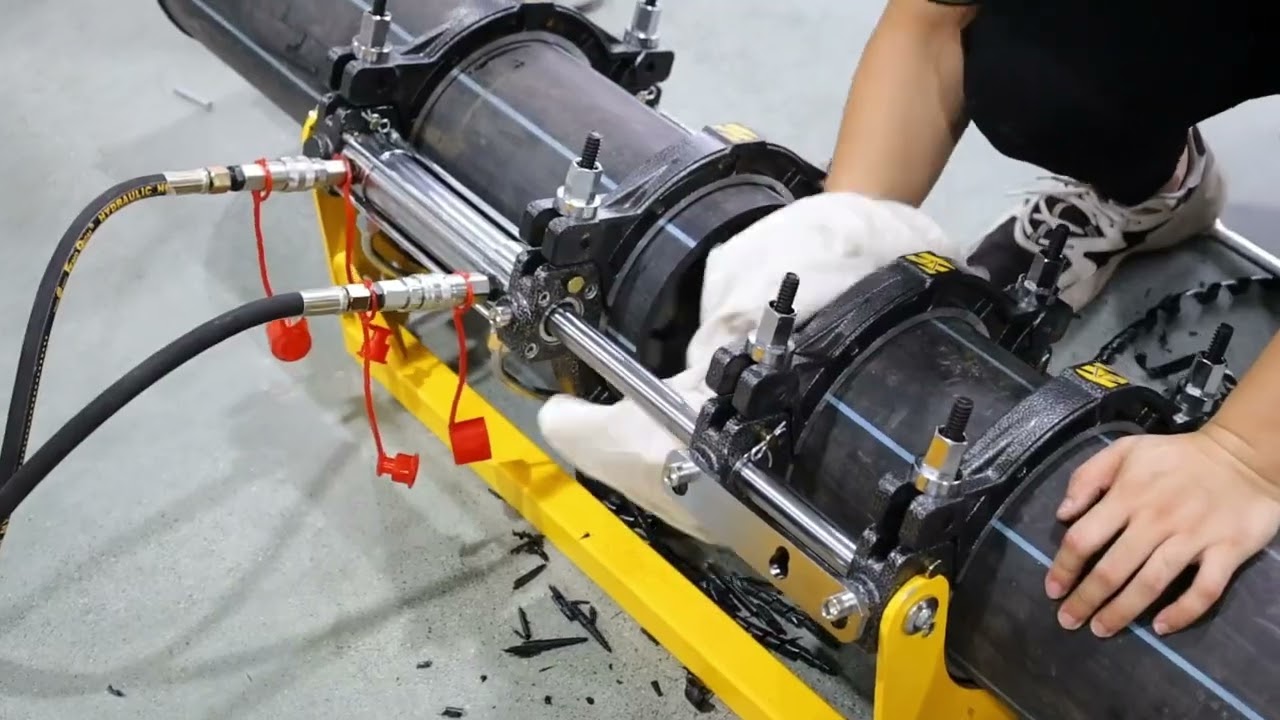 63mm to 200mm Hydraulic Butt Fusion Machine Operation