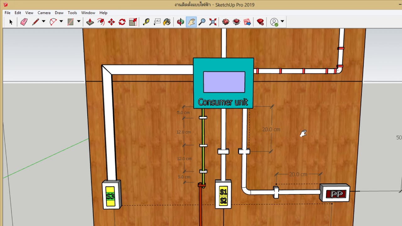 การทดสอบมาตรฐานฝีมือแรงงาน สาขาช่างไฟฟ้าภายในอาคาร ระดับ 1