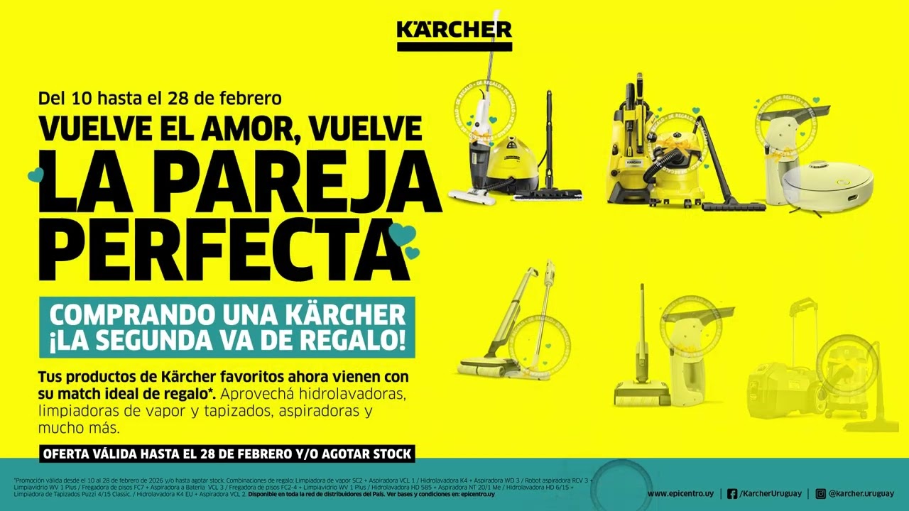Promo karcher La Pareja Perfecta