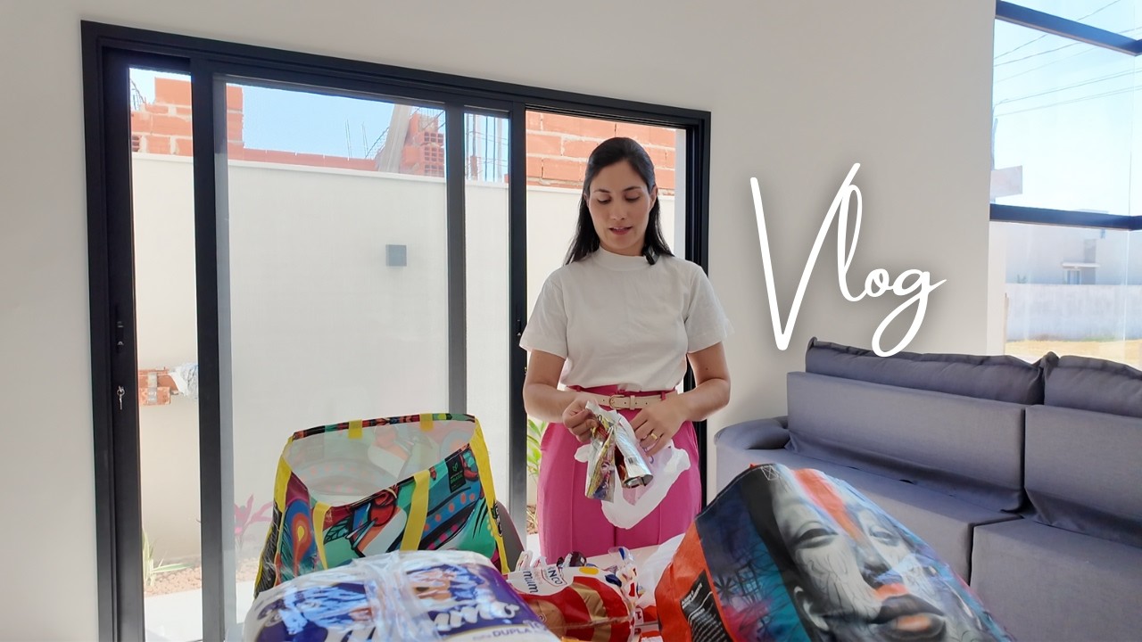 vlog: rotina na casa nova, organiza&ccedil;&atilde;o do quarto de casal + n&atilde;o vou mais fazer compras do m&ecirc;s