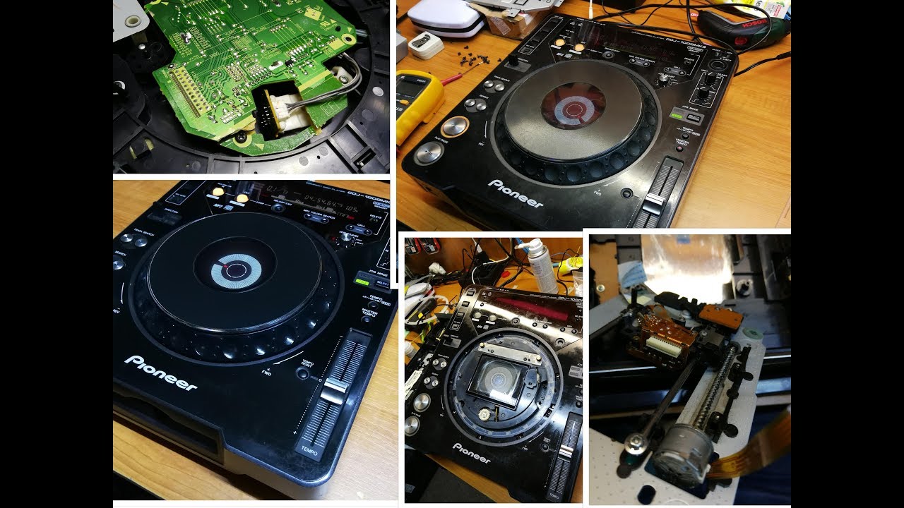 Funnyboy - Pioneer CDJ 1000 mk3, full repair.... feltámadás