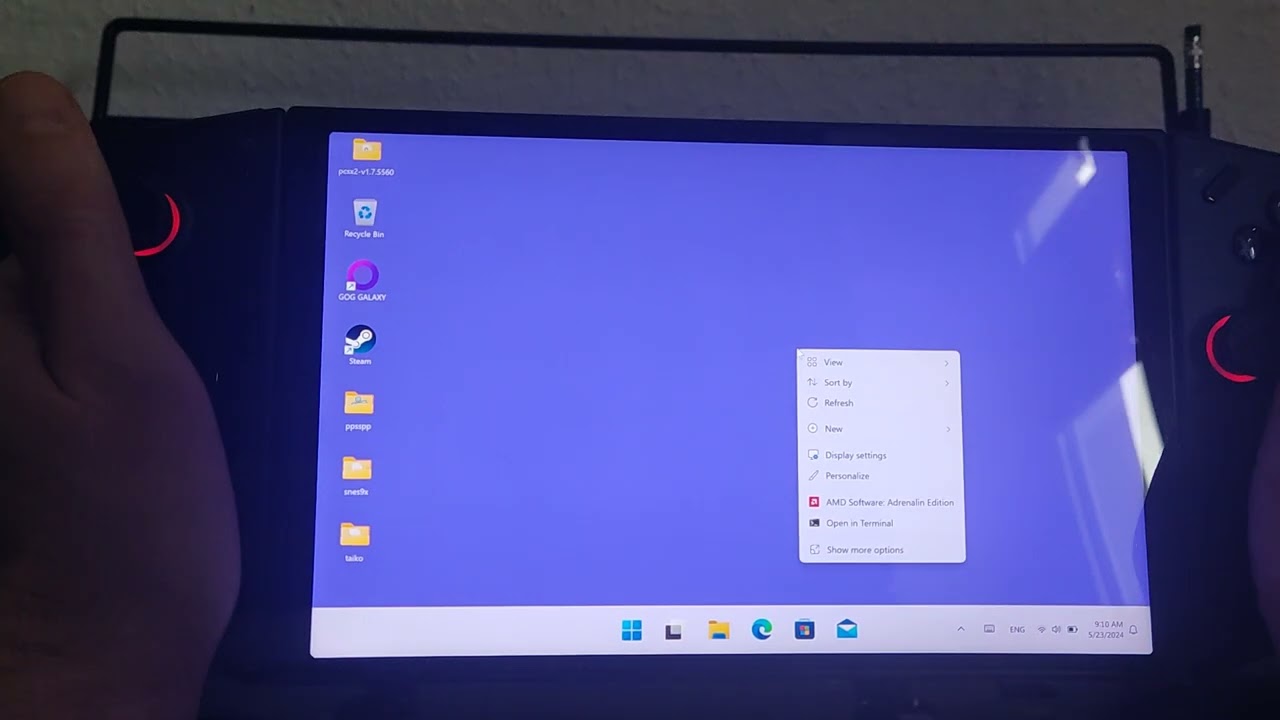 Lenovo Legion GO as a handheld for general PC use Web browsing/productivity?