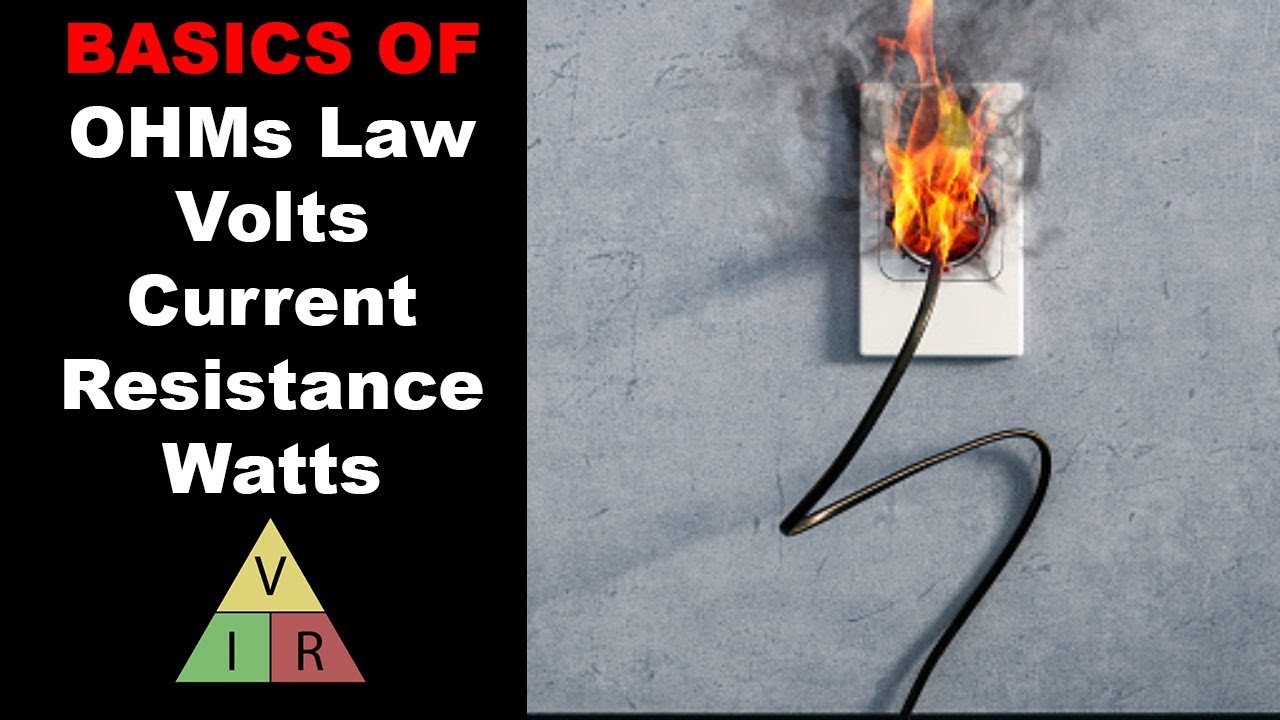 Basics of Ohm's Law, Volts, Amps, Ohms, and Watts Explained