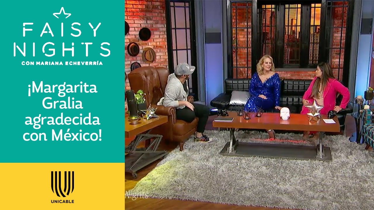 Margarita Gralia recuerda cuando fue portada de una revista para caballeros | Faisy Nights