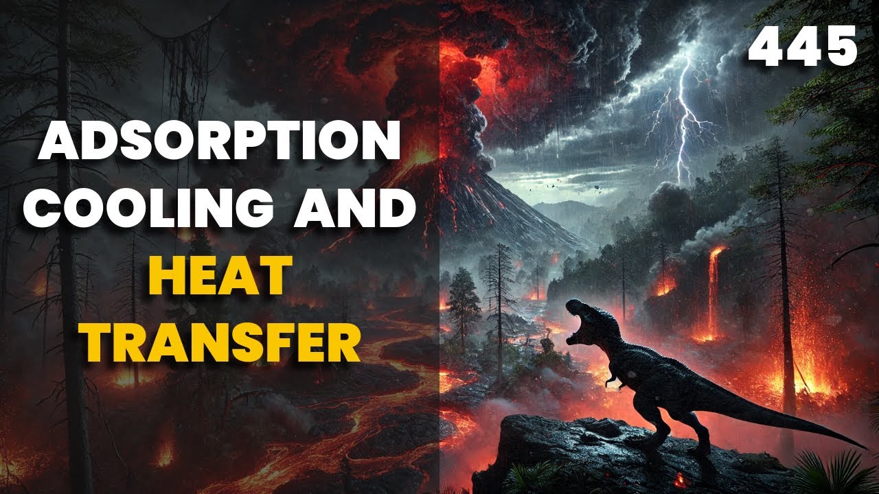 445. Adsorption Cooling and Heat Transfer | Chemical Engineering, Crack Gate, The Engineer Owl #heat