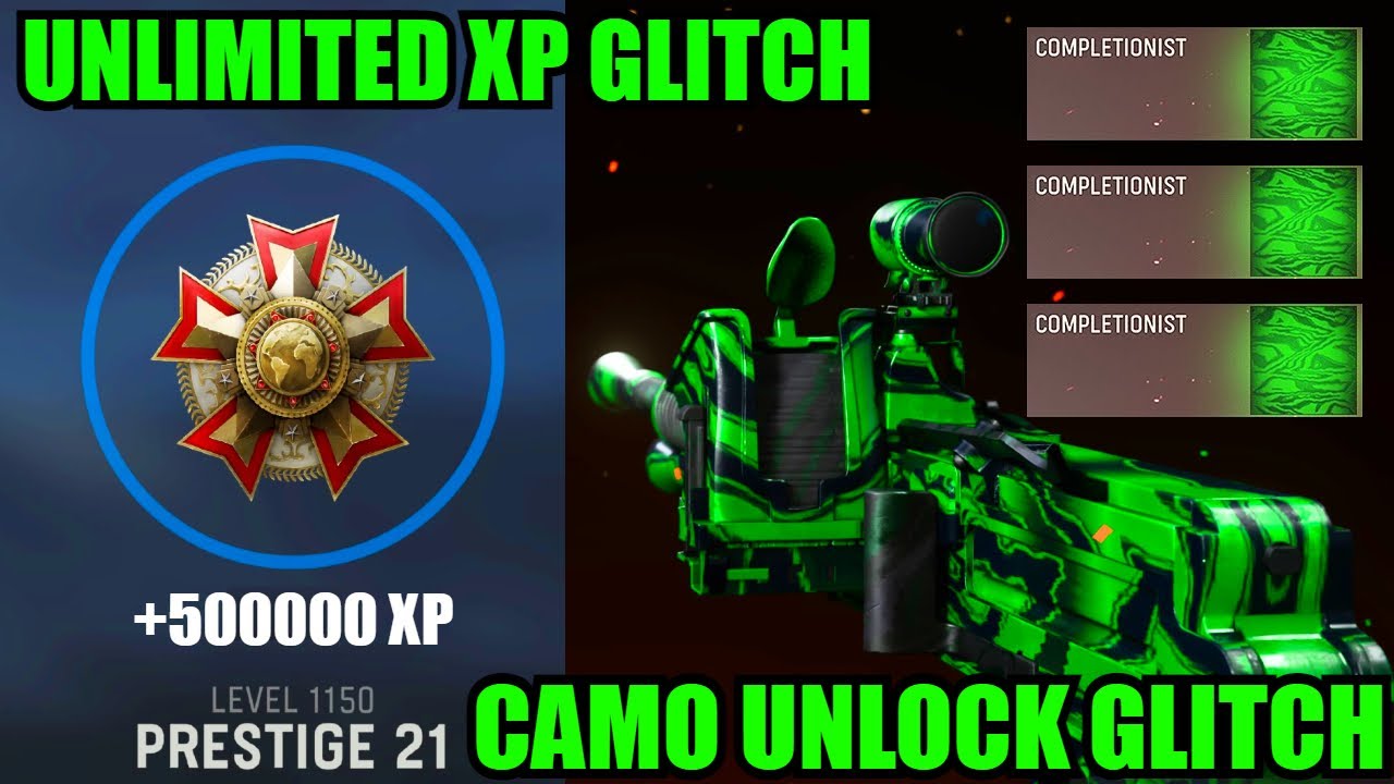 *NEW* UNLIMITED XP GLITCH VANGUARD! VANGUARD CAMO GLITCH! COD VANGUARD XP GLITCH! VANGUARD GLITCHES!