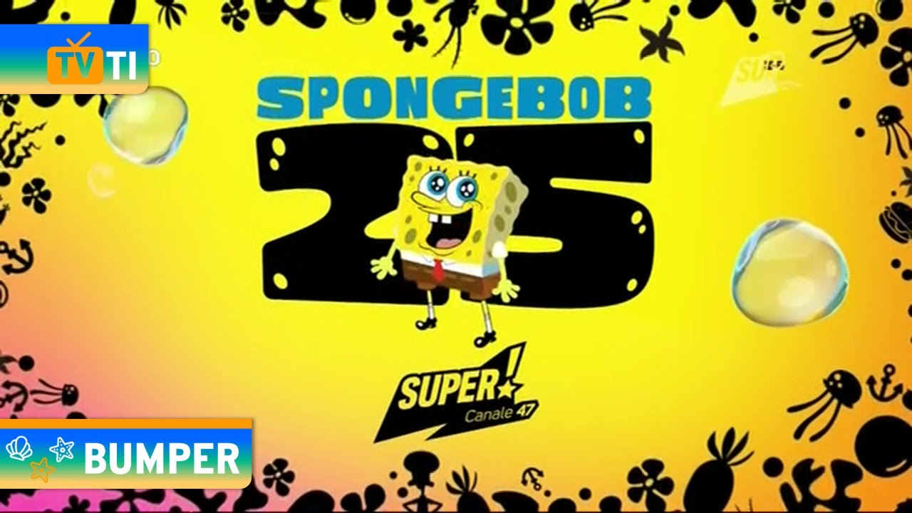 Bumper: 25 anni di SpongeBob | Super! | Luglio 2024