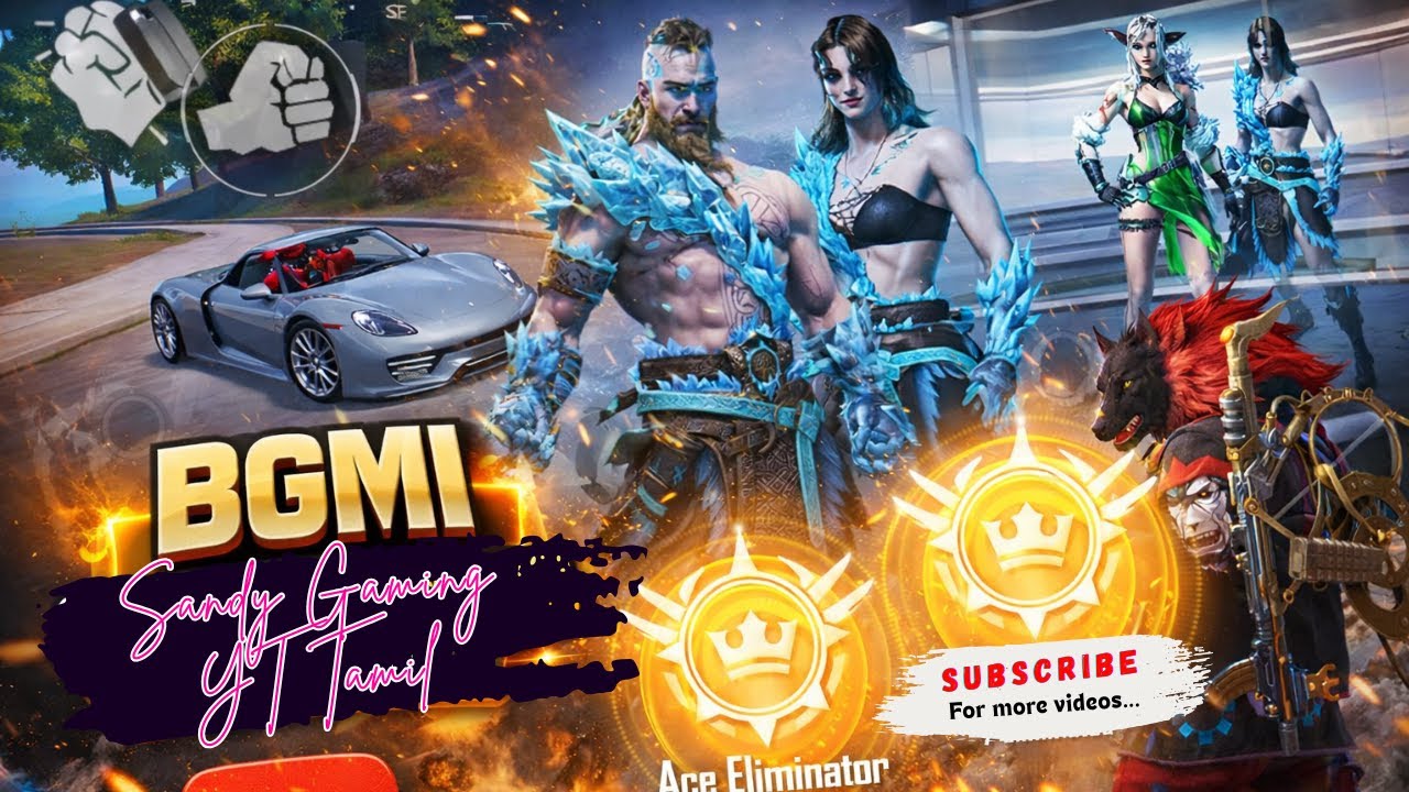 Ellarayum adikirom innaiku - Sandy Is Live 🤩 | BGMI | PUBGMOBILE #whoissandy #bgmi #pubgmobile #live