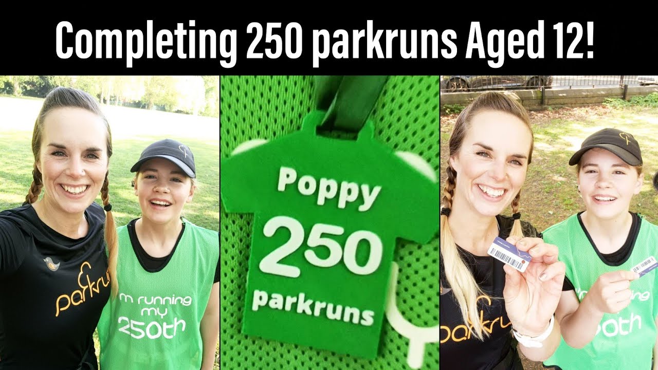 Poppy's 250th parkrun - Age 12! Potternewton parkrun for a Special parkrun Milestone Celebration!