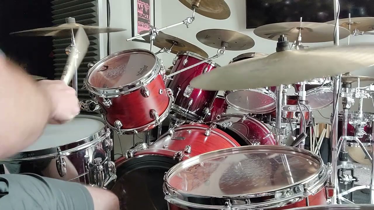 Kitchen sink funk drums 