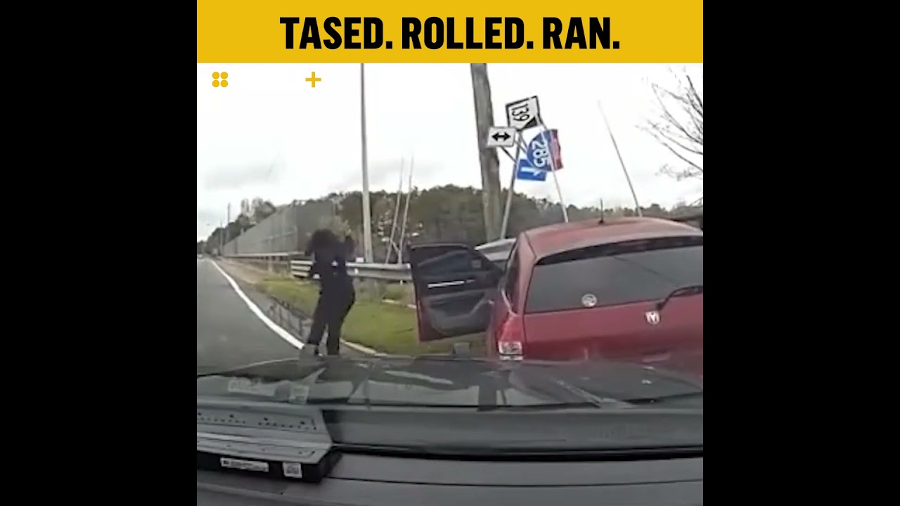 Clayton County Car Chase Turns Into Foot Pursuit and Taser Takedown