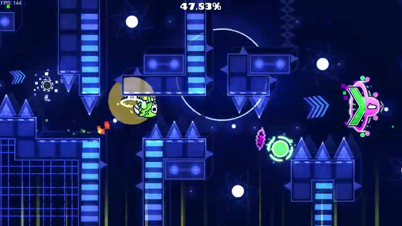 Damage 100% by N1mda (Insane Demon) (GDDP Gold)
