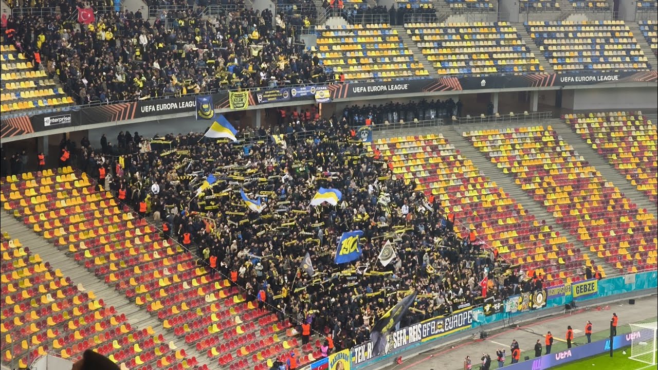 GOOOL CU CAPUL ISMAIL YUKSEK (Fenerbahce) vs. FCSB | YUKSEK'den kafa golü | Europa League