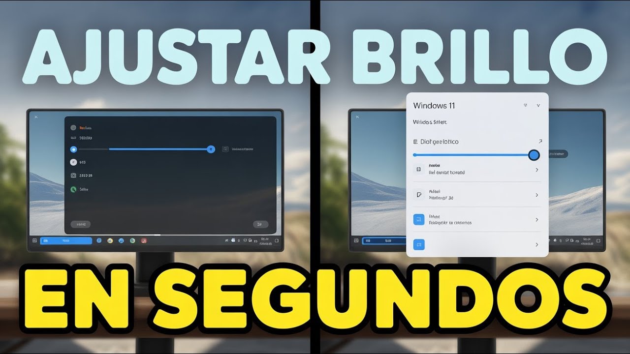 Como Ajustar El Brillo De La Pantalla en Windows 11