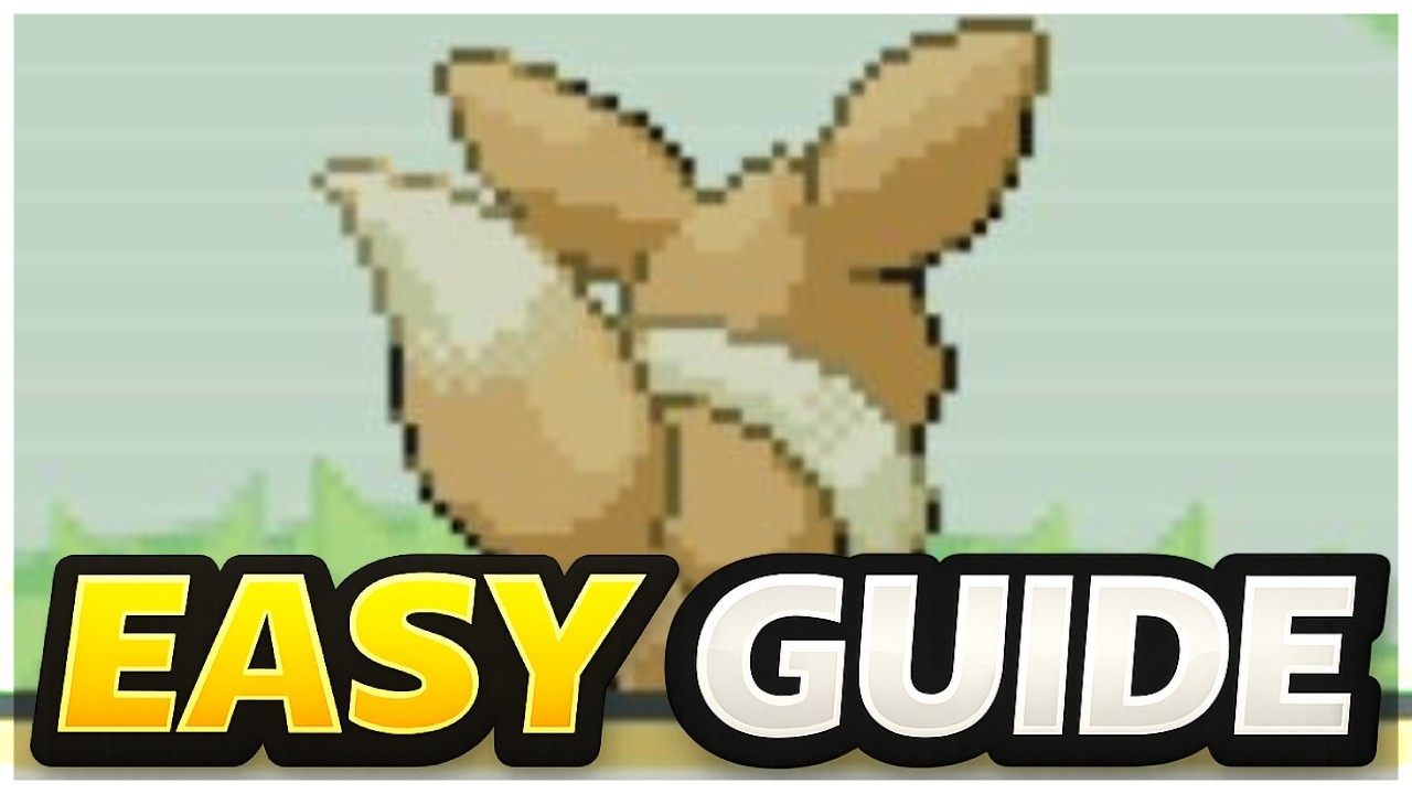 How to Get a GUARANTEED Eevee in Pokemon FireRed & LeafGreen!