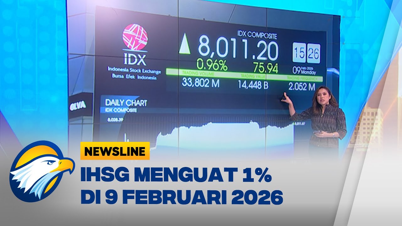 Pantauan IHSG Jelang Penutupan - [Newsline Bisnis]