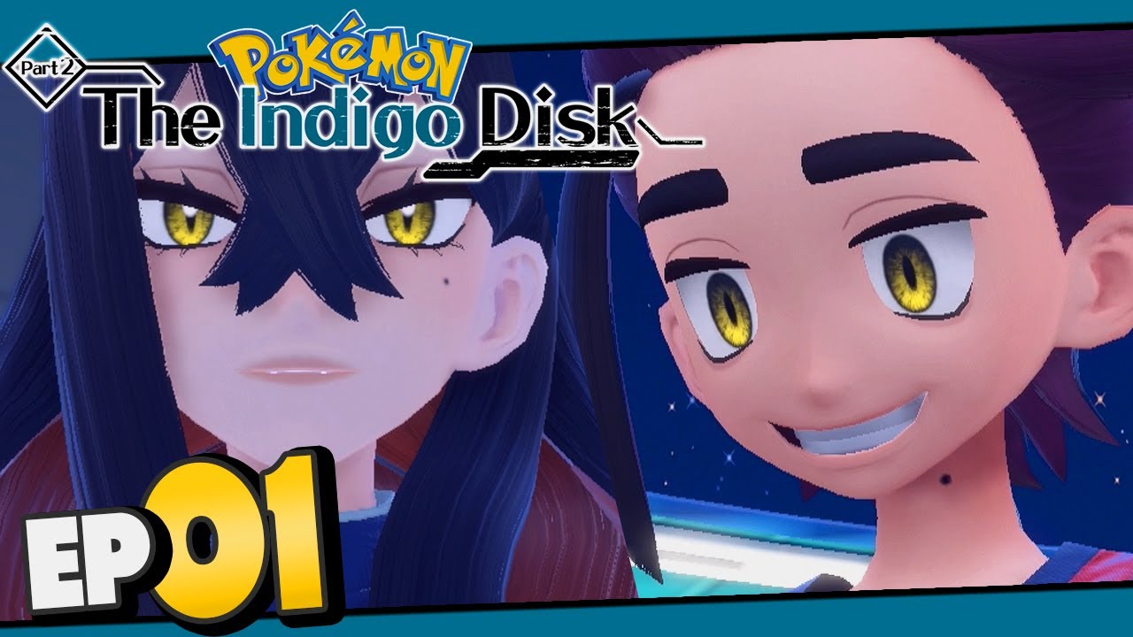 The Indigo Disk Part 1 Blue Berry Academy Gameplay Walkthrough Pokemon Scarlet Violet DLC