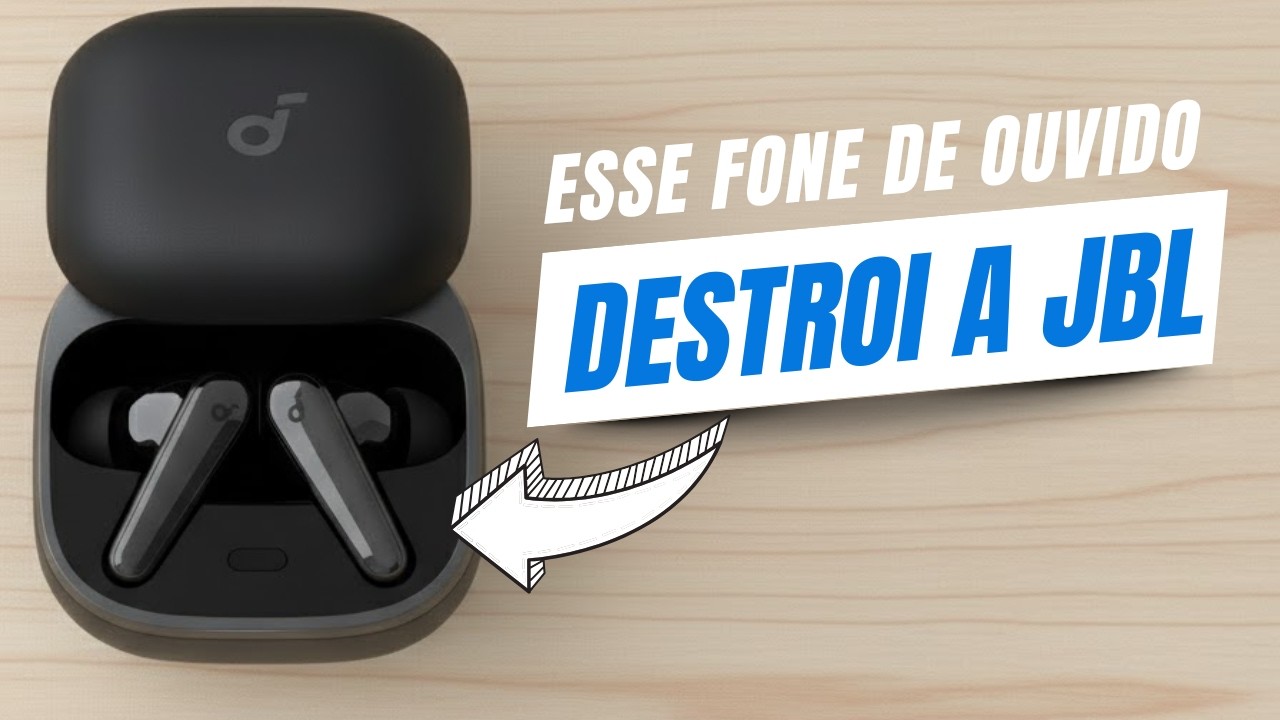 QUALIDADE ABSURDA! O Soundcore Liberty 5 destrói JBL e QCY | Melhor Fone Bluetooth