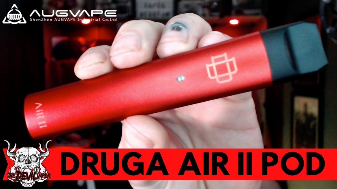 AUGVAPE Druga Air II Pod Kit Review - #CaliburnBeater