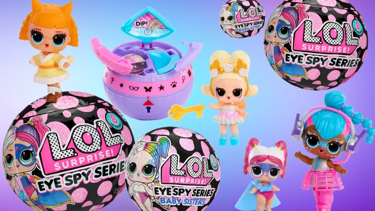 Шпионки Большие и Маленькие серия LOL EYE SPY Распаковка 13+