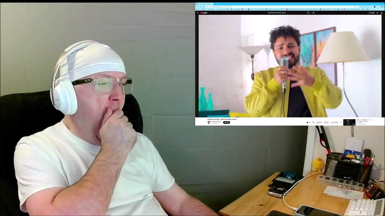 1st Time Reaction to Gabriel Henrique - Goodness Of God