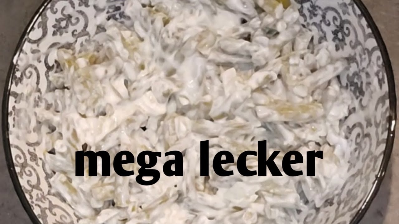 Mega leckerer und schneller Bohnensalat mit Schmand