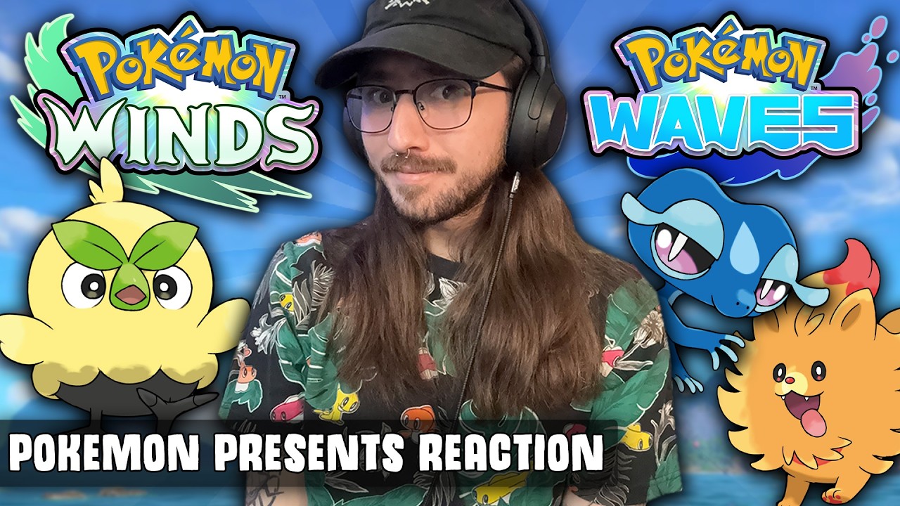 Pokémon WINDS & Pokémon WAVES ANNOUNCED! | Pokémon Day Presents Reaction (2.27.26)