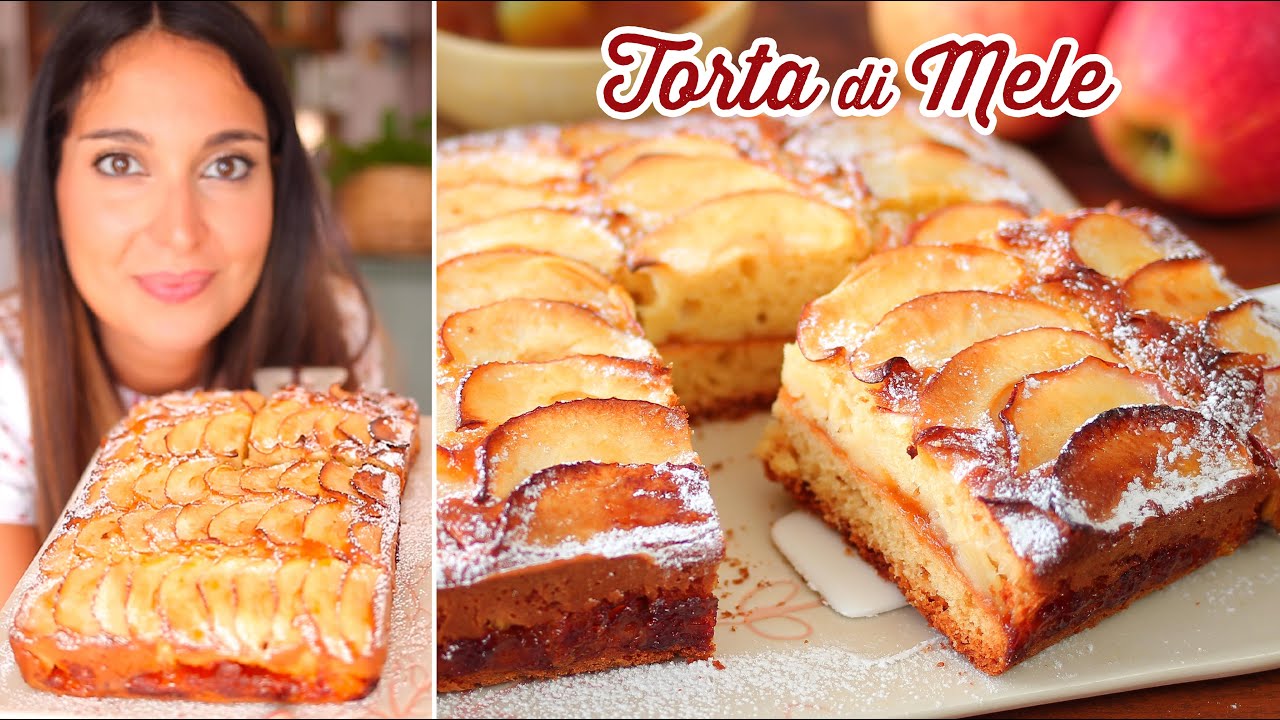TORTA VERSATA MELE e MARMELLATA: la mia TORTA di MELE preferita | Life&Chiara