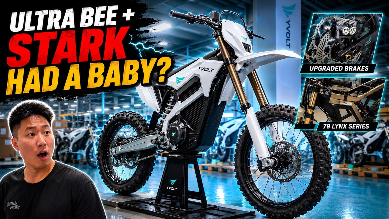 First Look Inside YVolt: Production Line, New Brakes & 79 Lynx