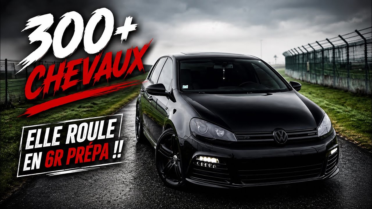 Elle roule en GOLF 6R prépa !! 😈🔥