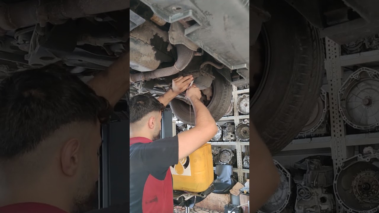 otomatik Albea şanzıman yağı değiştiriyorum 2. bakım